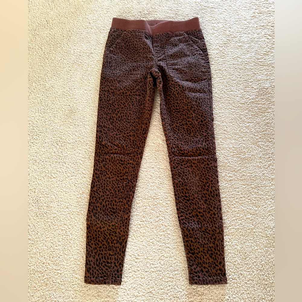 Leopard Print Skinny Pants